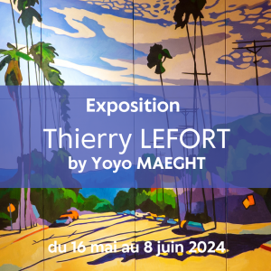 événement au Château de Malleret - 16 mai 2024 - Exposition Thierry Lefort by Yoyo Maeght 2024
