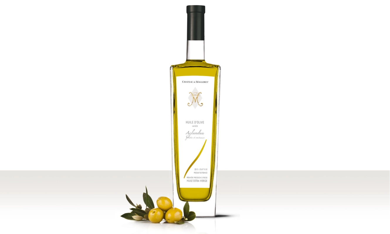 Château de Malleret - Boutique en ligne - Huile d'Olive MILLÉSIMÉE