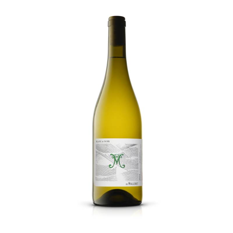 vin Blanc de Noir de Malleret 2024 - bouteille 75 cl