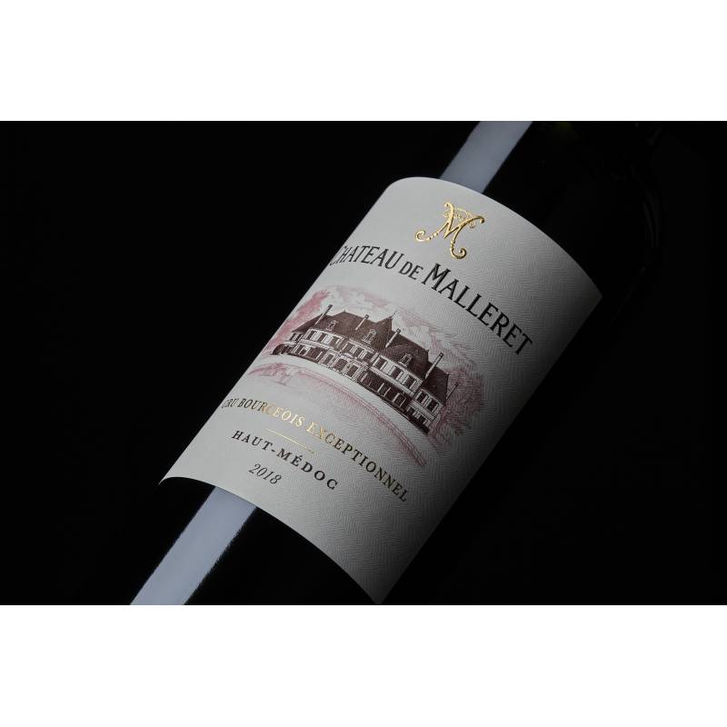 great wine Château de Malleret 2018