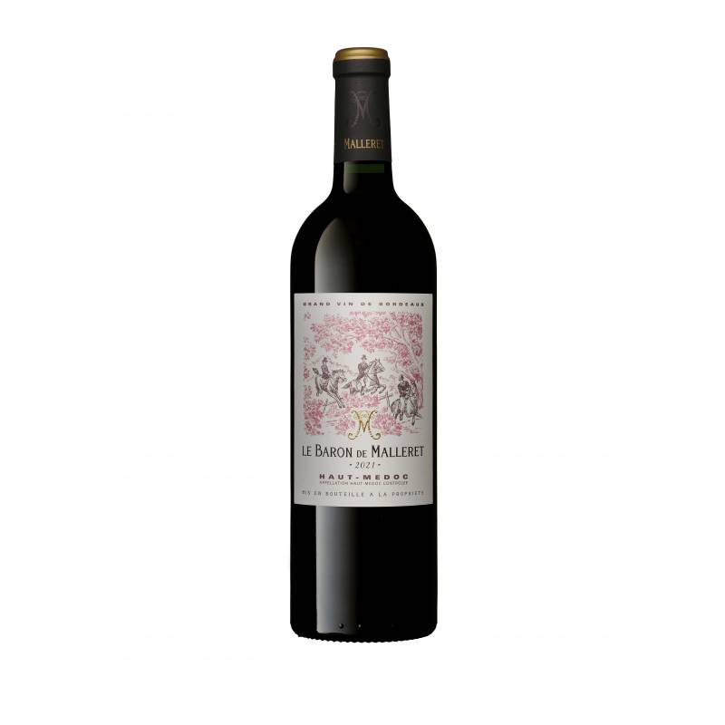 wine Le Baron de Malleret 2021 - bouteille 75 cl