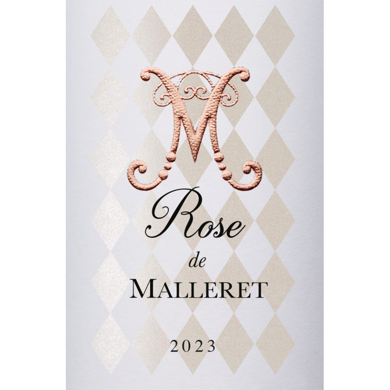 great wine Rose de Malleret 2023